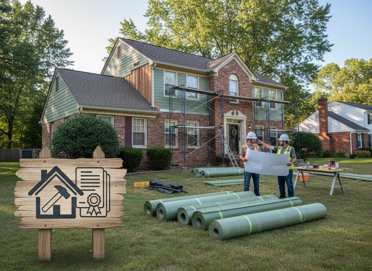 Siding contractor in Beechmont