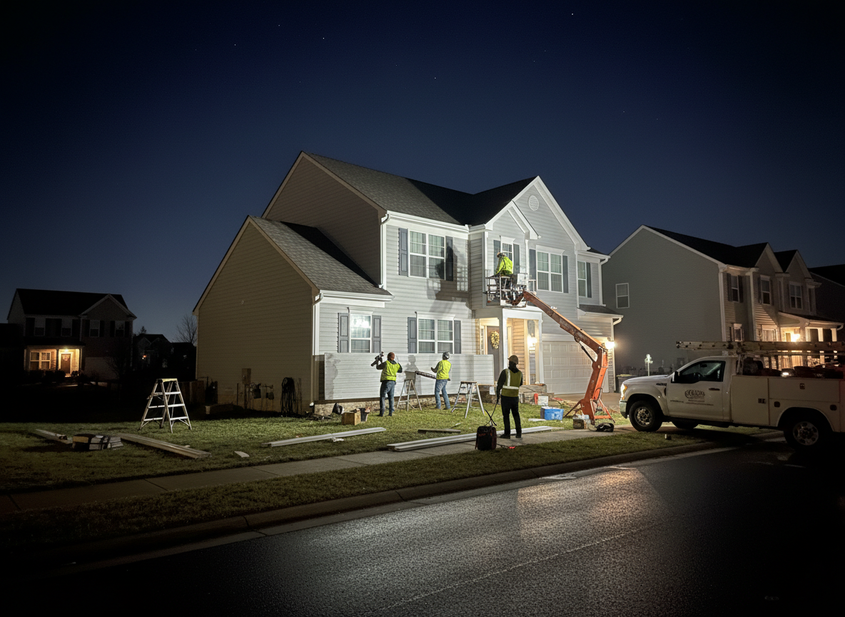 Siding contractor in Dry Run