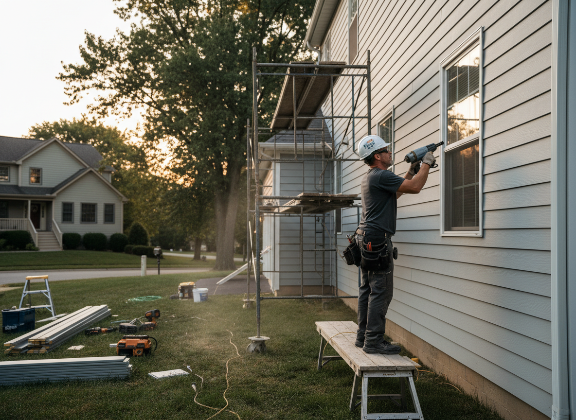 Siding contractor in Summerside