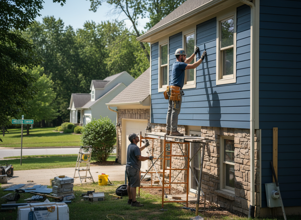 siding contractors in my area in Anderson Township